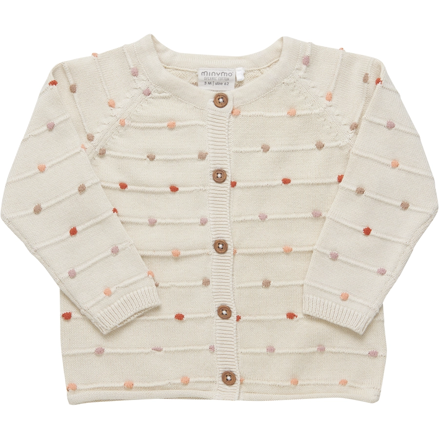 Minymo Cardigan Knit Birch