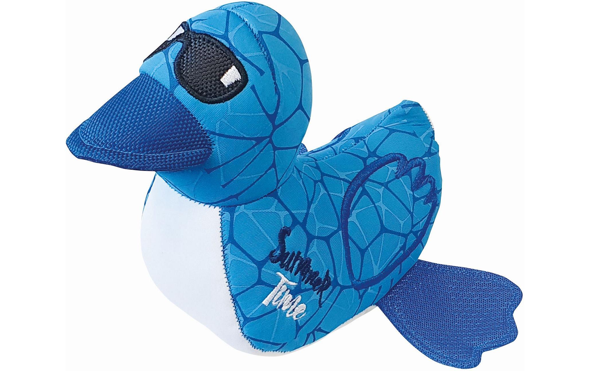 Schwimmspielzeug Floating Ente, 19 cm, BlauHunde-Spielzeug