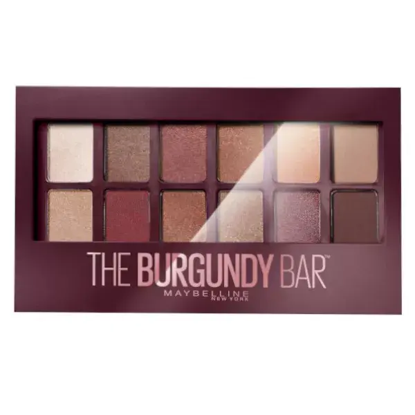 Paleta de Sombras Maybelline The Burgundy Bar 12ml