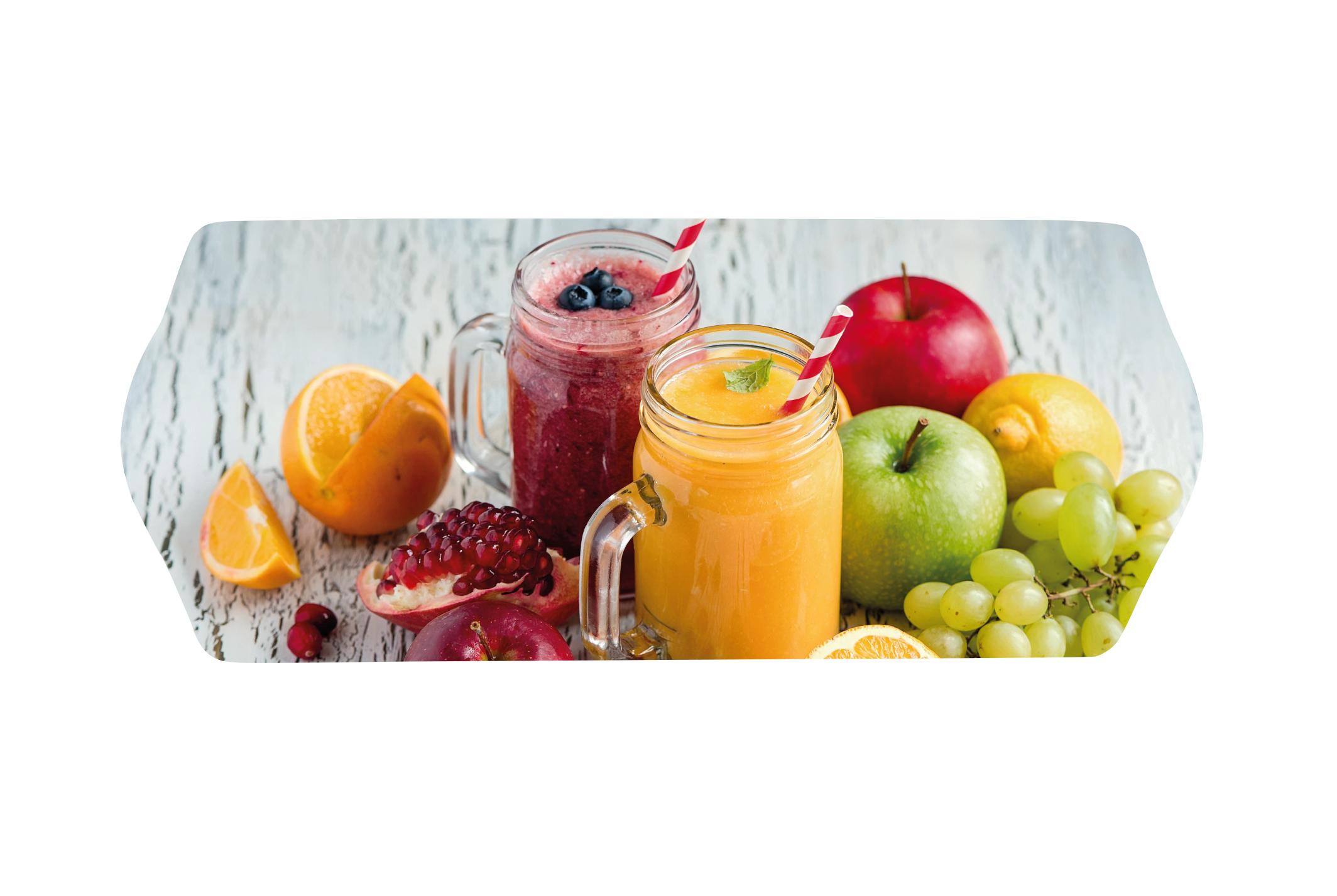 PLATEAU MELAMINE SMOOTHIES 40X17CM