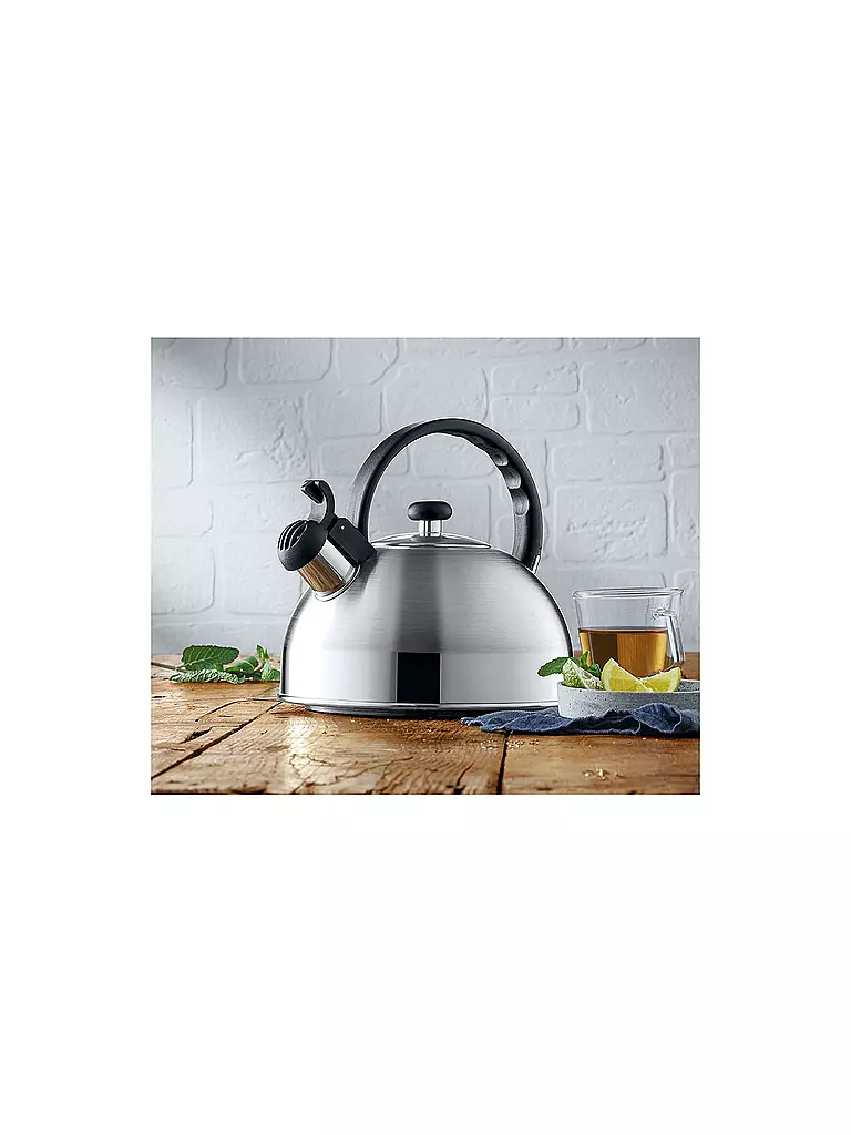 WMF Wasserkessel - Flötenkessel 1,5l Orbit Cromargan silber