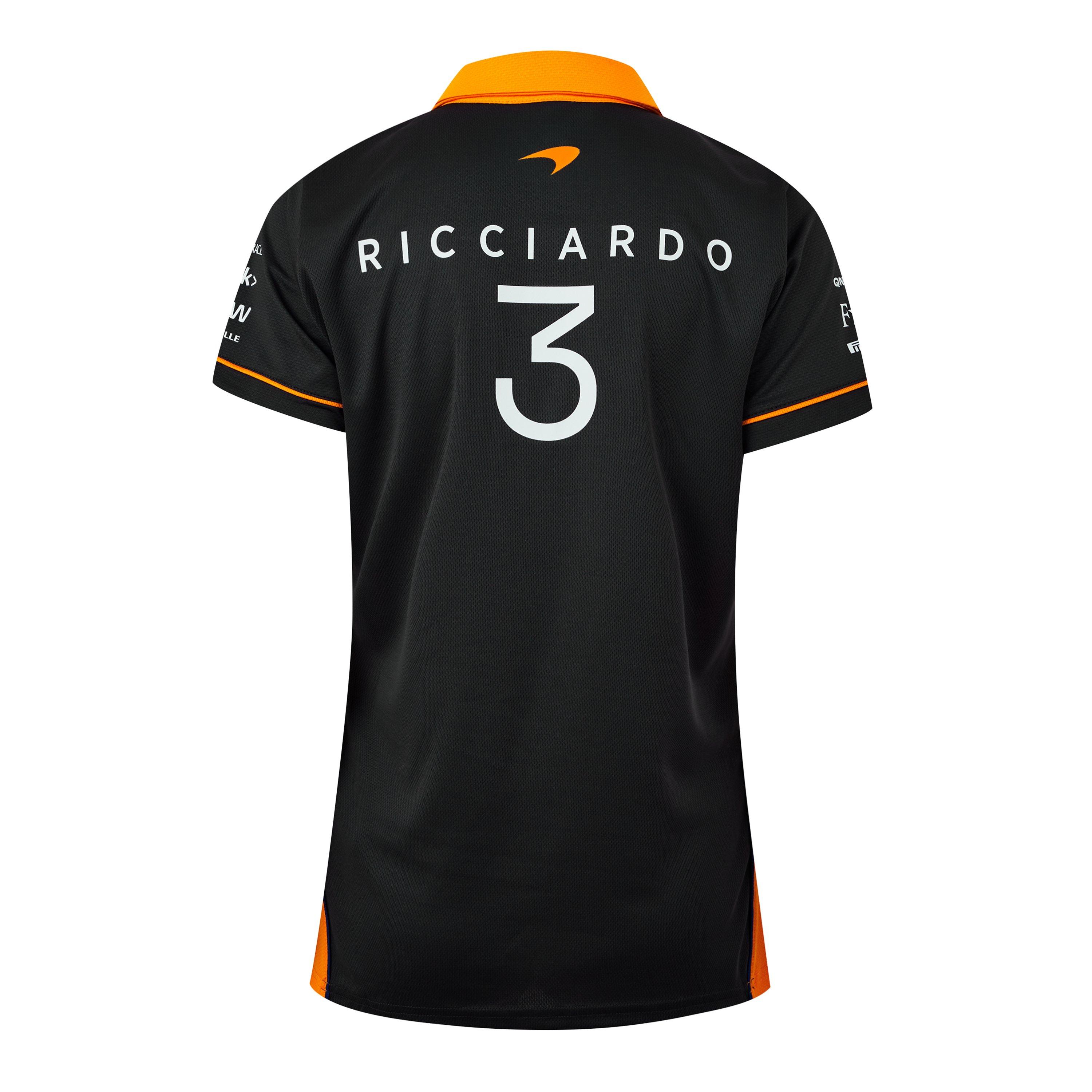 Castore McLaren Daniel Ricciardo Polo Top Womens