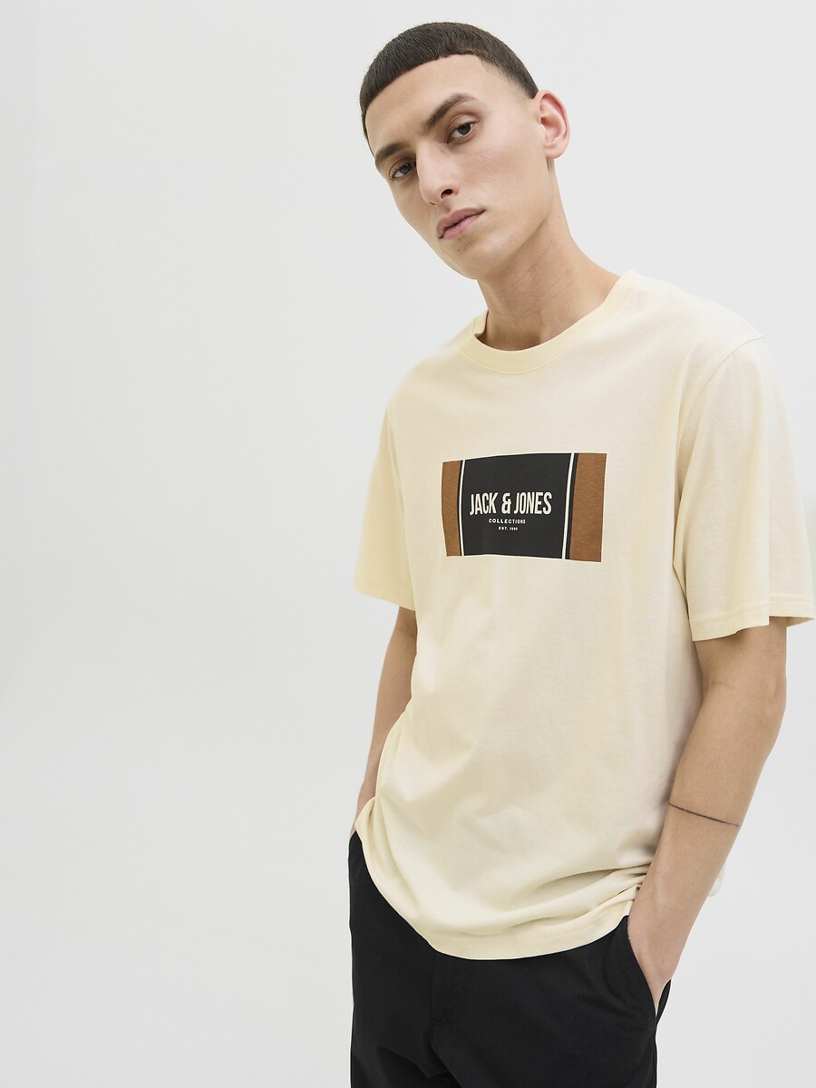 JACK & JONES<br>Camiseta de manga curta Hayato