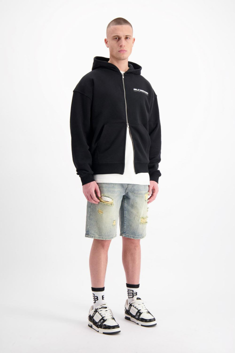 Black Bananas zwarte heren vest
