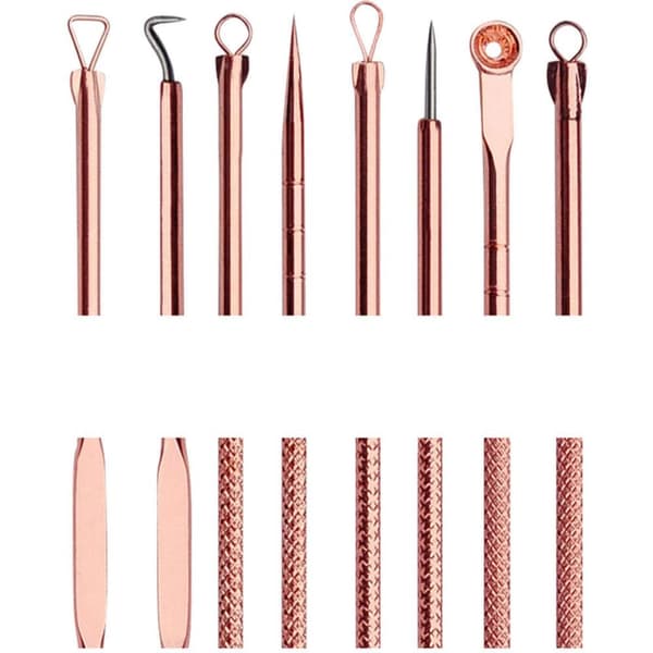 Hudormfjerner Kit / Kvise Pinsett - Klemmer Hudormer