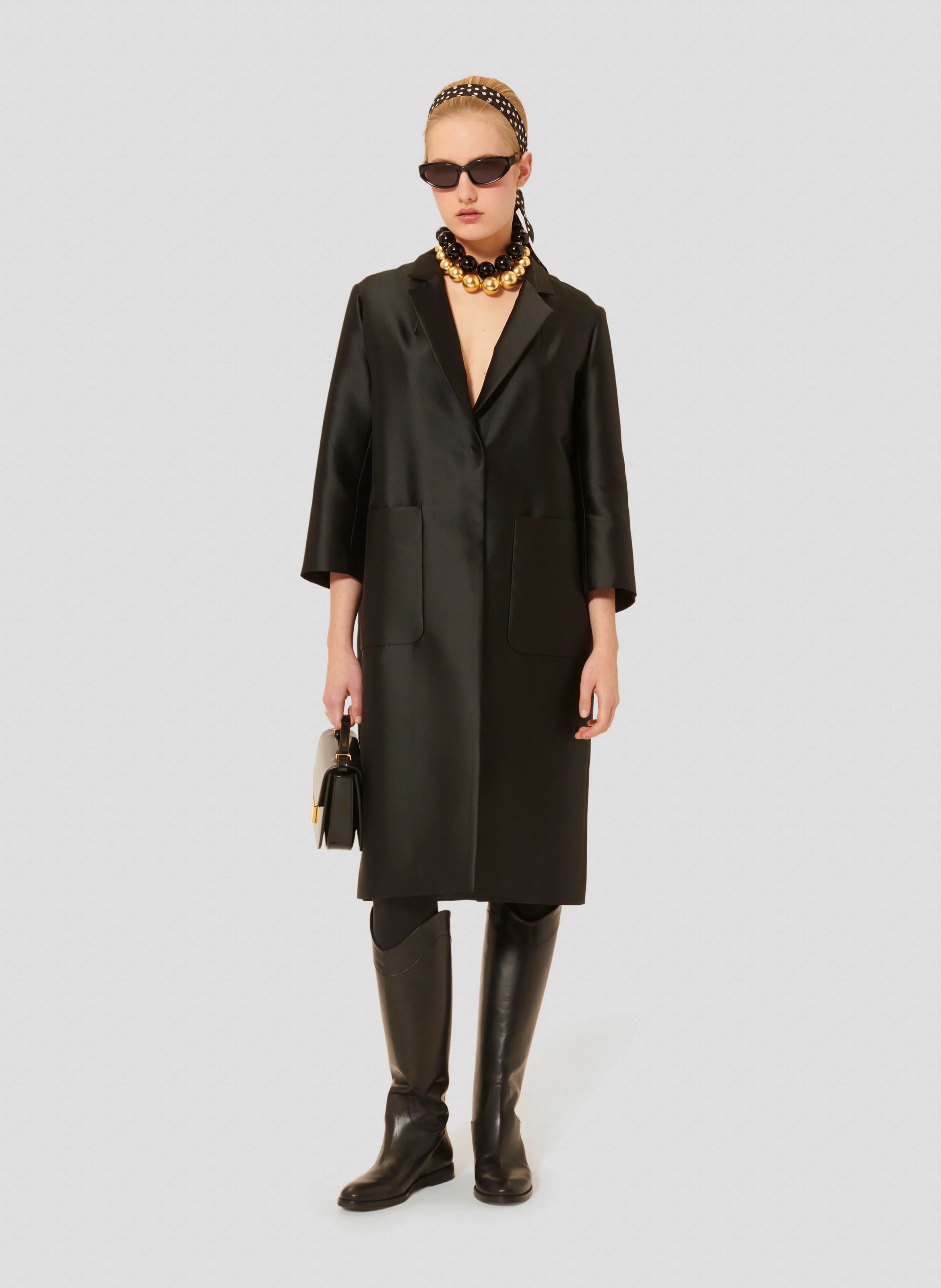 MARTIN - Manteau droit | Noir