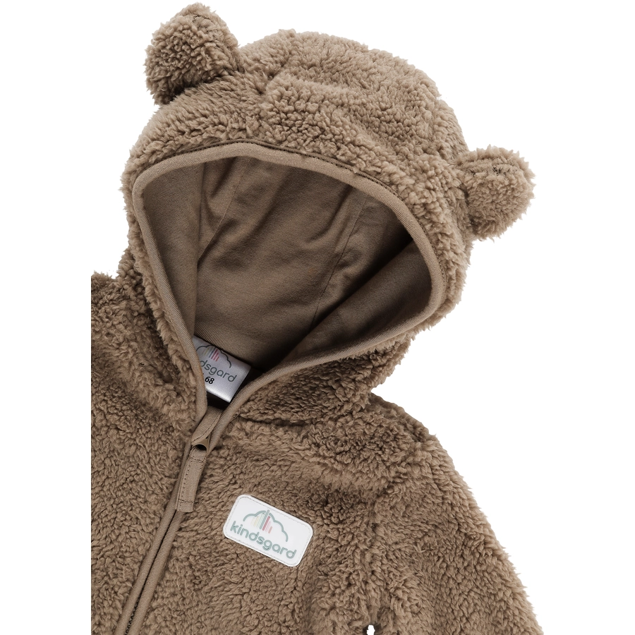 kindsgard Teddy Jacke kuddel braun