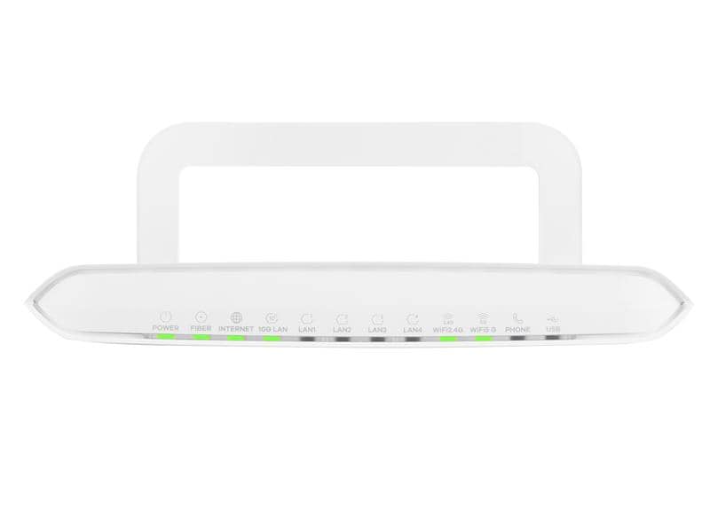 Zyxel FTTH-Router AX7501 als Bridge vorkonfiguriert Dual-Band Wireless AX 10G PON VoIP Router, mit XGSPON-Modul, als Bridge vorkonfiguriert