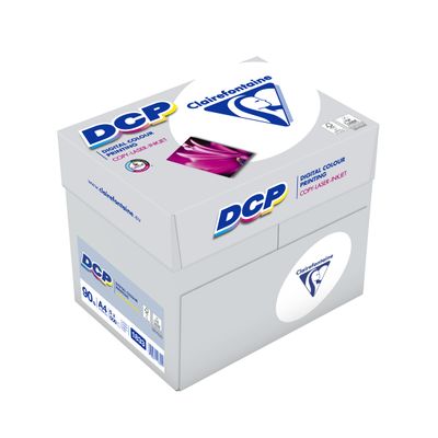 Clairefontaine DCP - Papier ultra blanc - A4 (210 x 297 mm) - 90 g/m² - 2500 feuilles (carton de 5 ramettes)