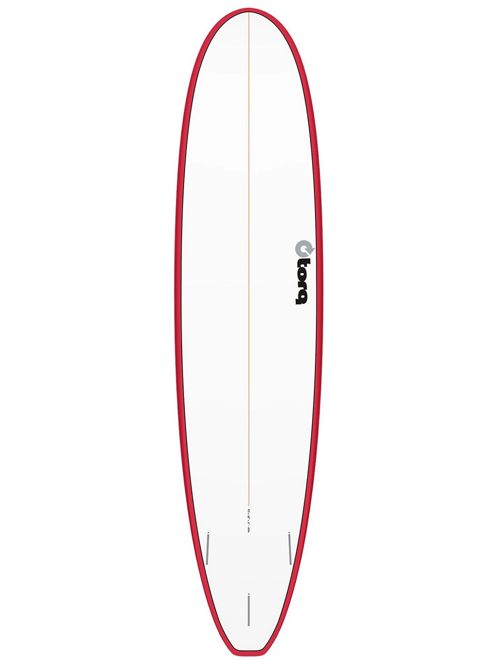 Torq Epoxy Tet Longboard Redrail 8'0 Surfboard red