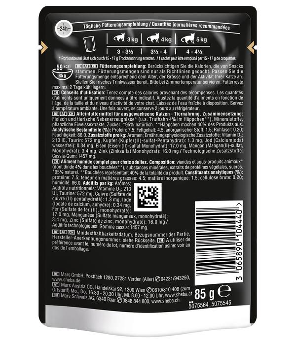 Sheba® Nassfutter für Katzen Delikatesse in