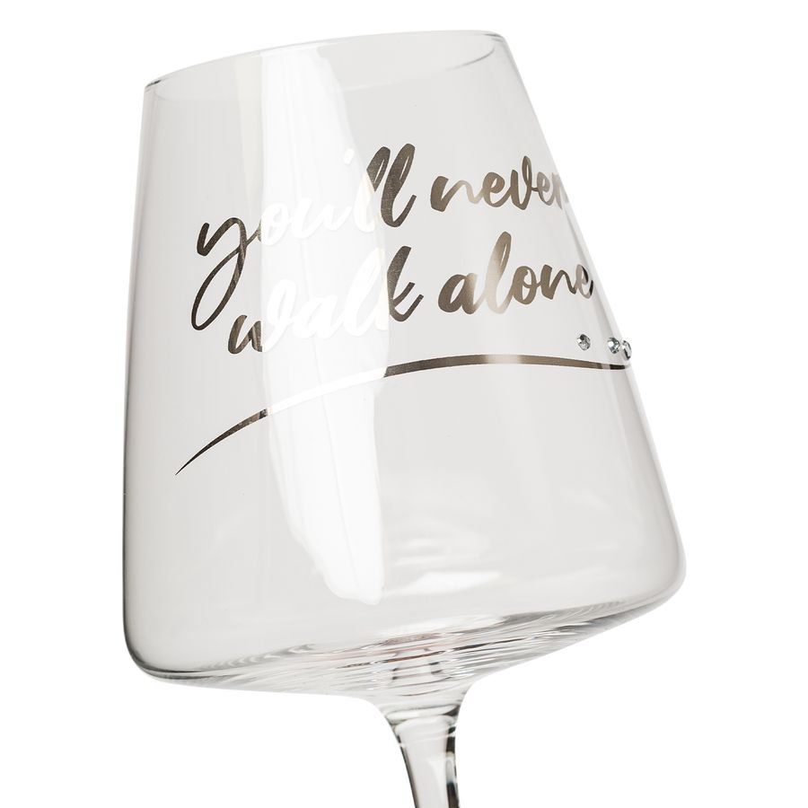 Liverpool Verres à vin YNWA - Argenté