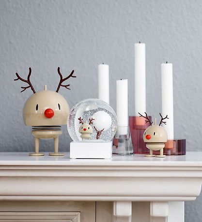 Hoptimist Baby Bumble Hummel - Rudolf - 10 cm - Braun