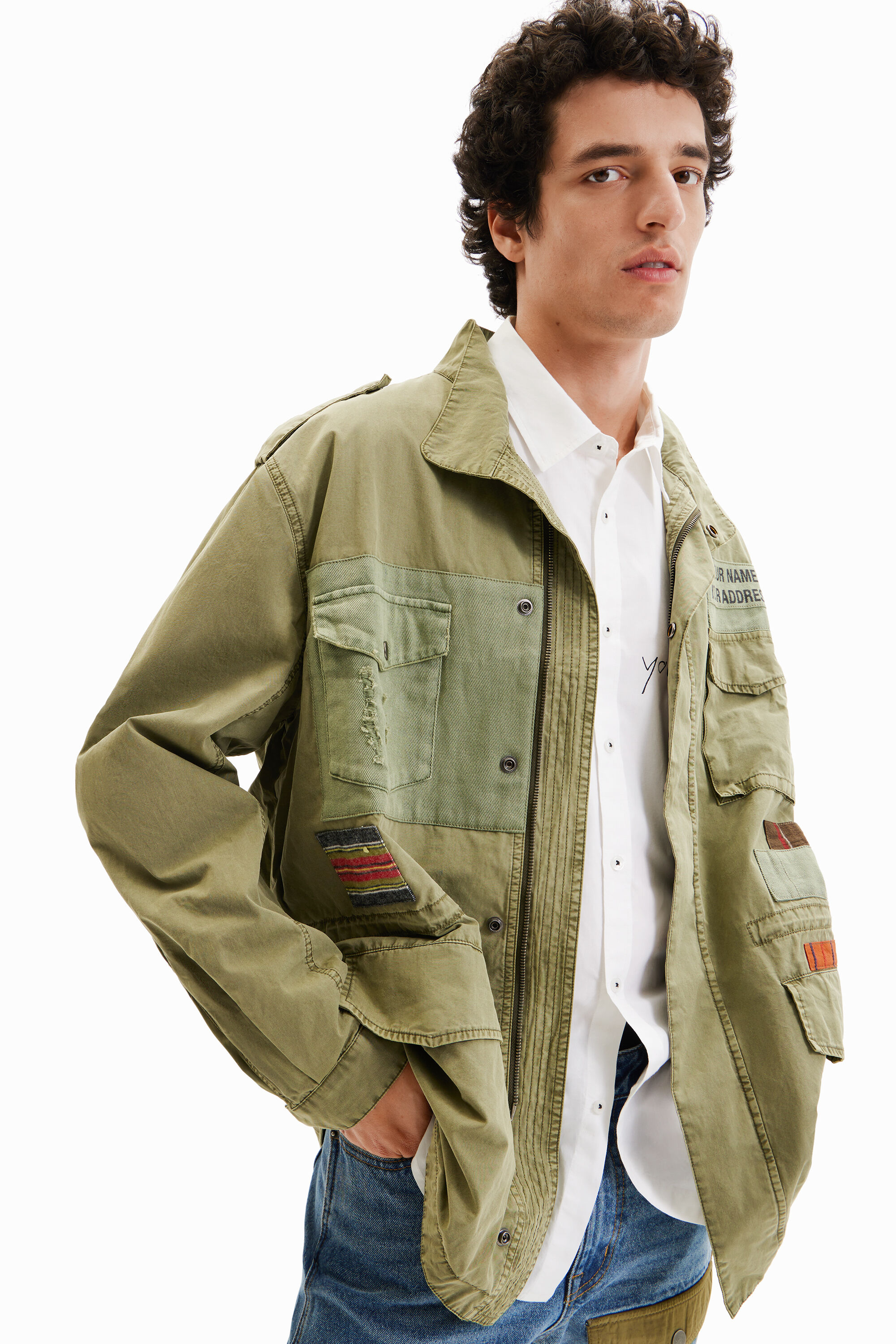 Parka patchwork