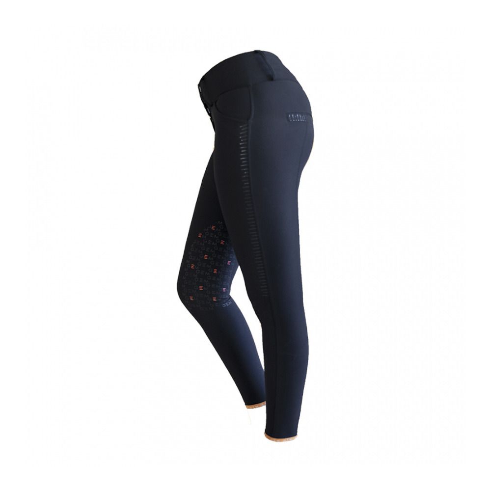 Gem DORADO - Pantalon siliconé Femme noir