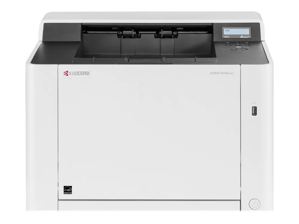 Kyocera ECOSYS PA2100cwx - Printer - farve - Duplex - laser - A4/Legal - 9600 x 600 dpi - op til 21 spm (mono) / op til 21 spm (farve) - kapacitet: 300 ark - USB 2.0, USB vært, Gigabit LAN, Wi-Fi
