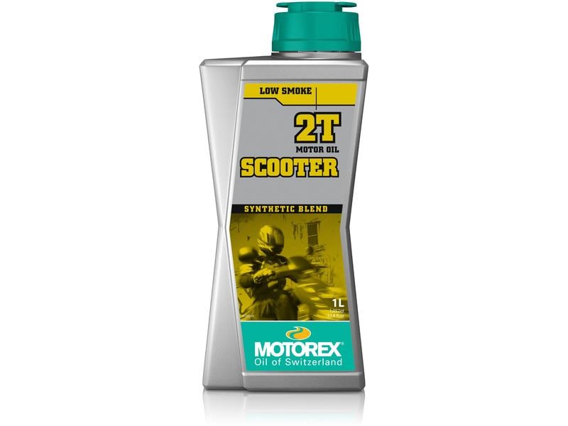 Motorex Motorenöl 2-Takt Scooter, 1 l 2-Takt-Motorenöl für Scooter, 1 Liter