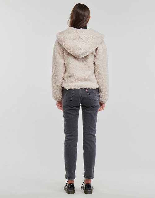 Only - ONLELLIE SHERPA HOODED JACKET CC  OTW - Beige