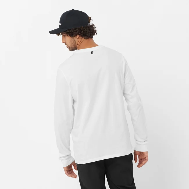 SALOMON LOGO PERFORMANCE  Langarmshirt Herren