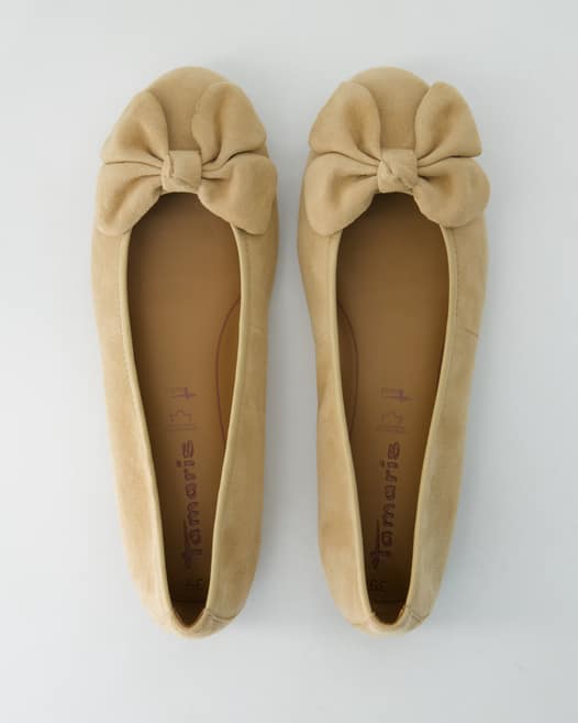 Tamaris M2214144 Ballerinas in Beige