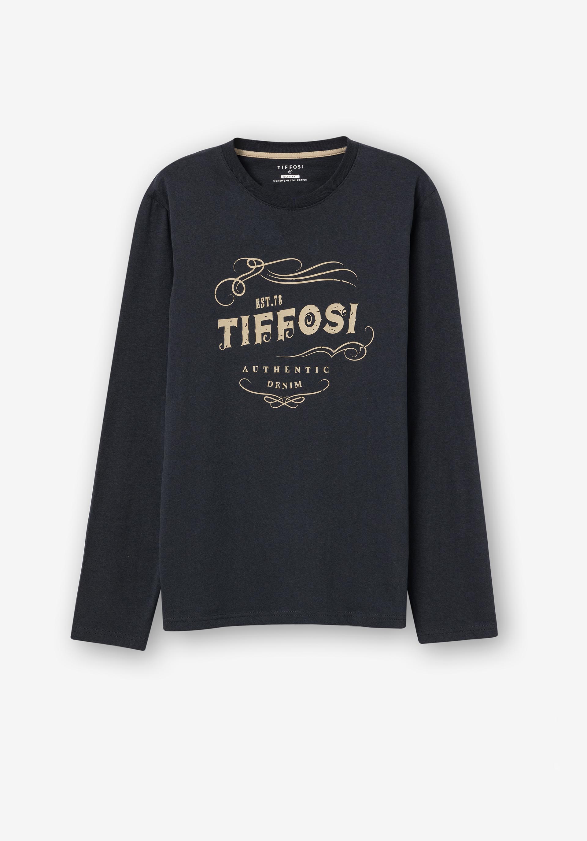 T-shirt com Estampado Frontal
