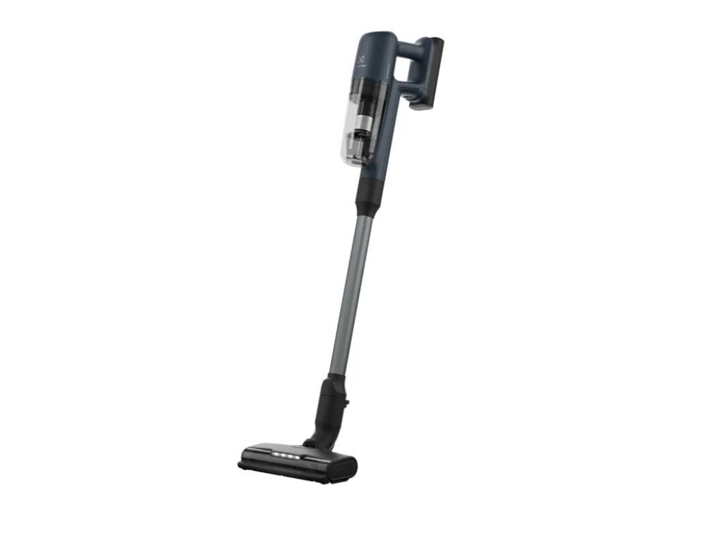 Electrolux EP71UB14DB, Stick vakuum, Poseløs, Blå, 0,3 L, 11,5 l/s, Rektangulær