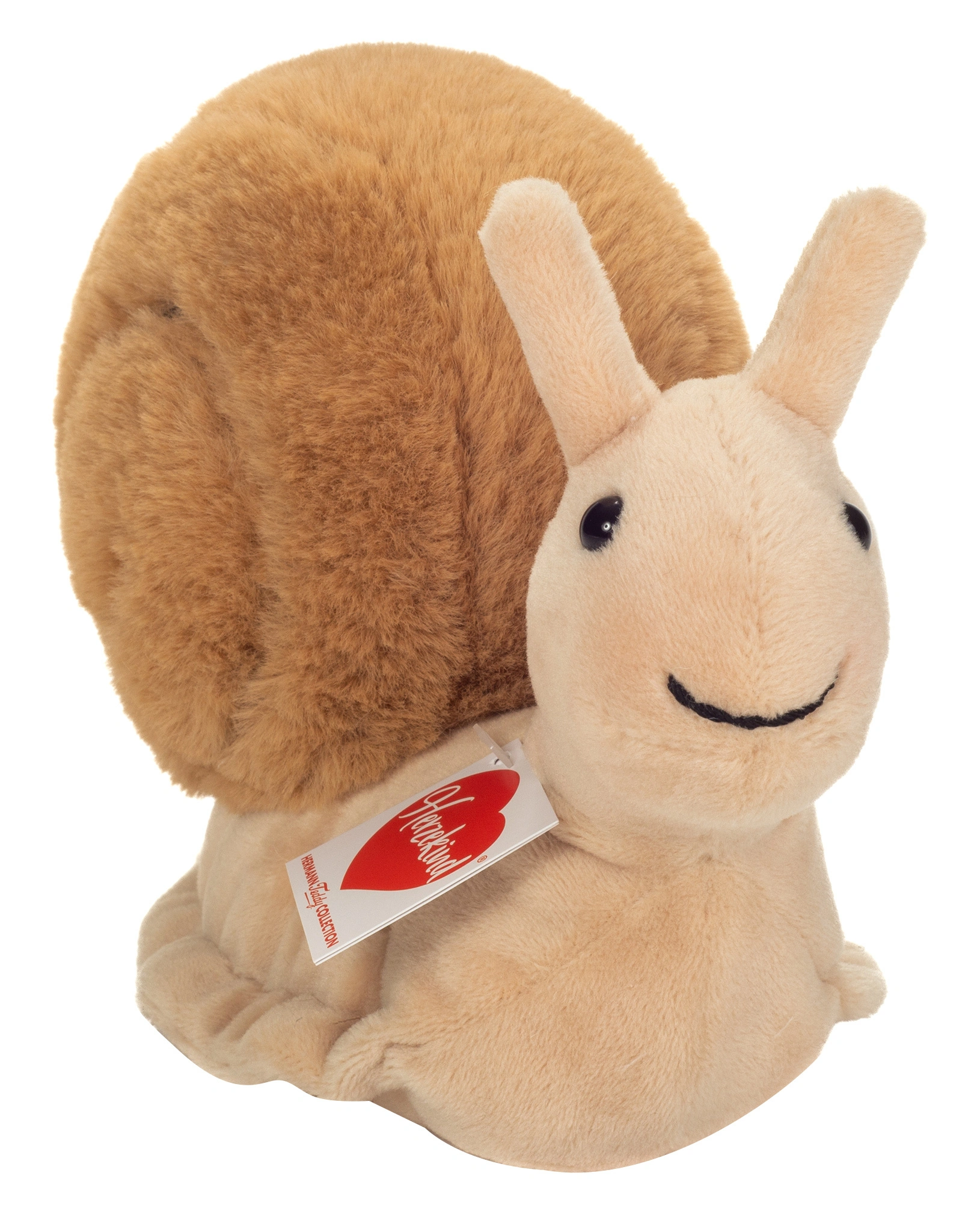 Kuscheltier SCHNECKE LOTTA (20cm) in beige/braun
