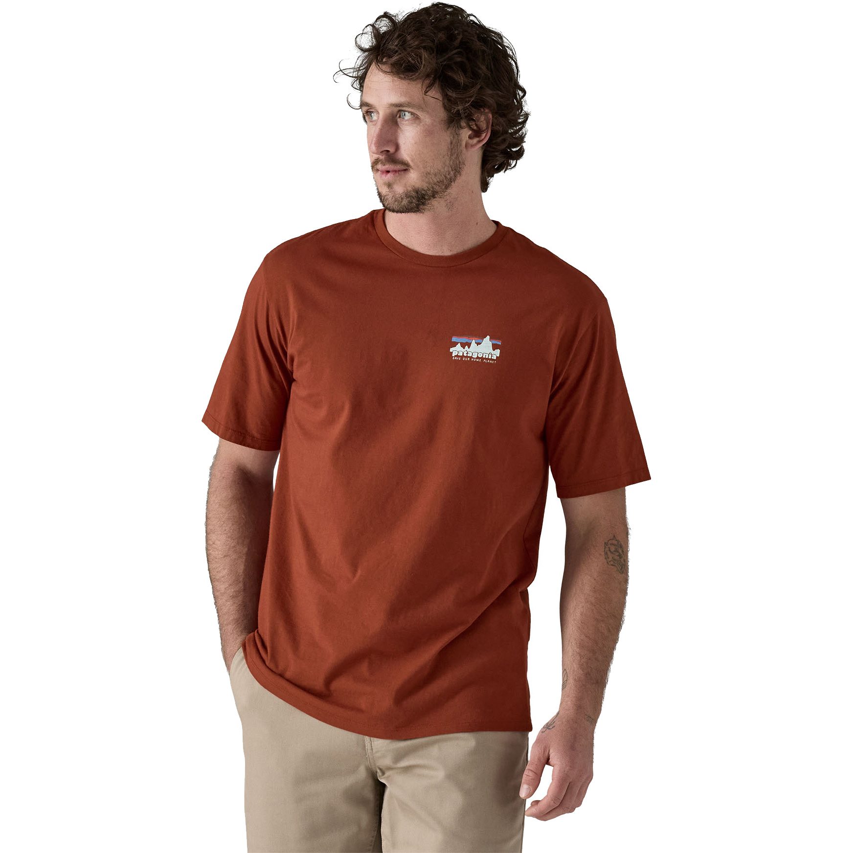 Patagonia '73 Skyline Organic T-Shirt Herren burr