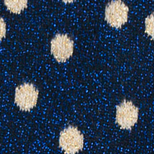 Minuit Bleu bleu marine lurex