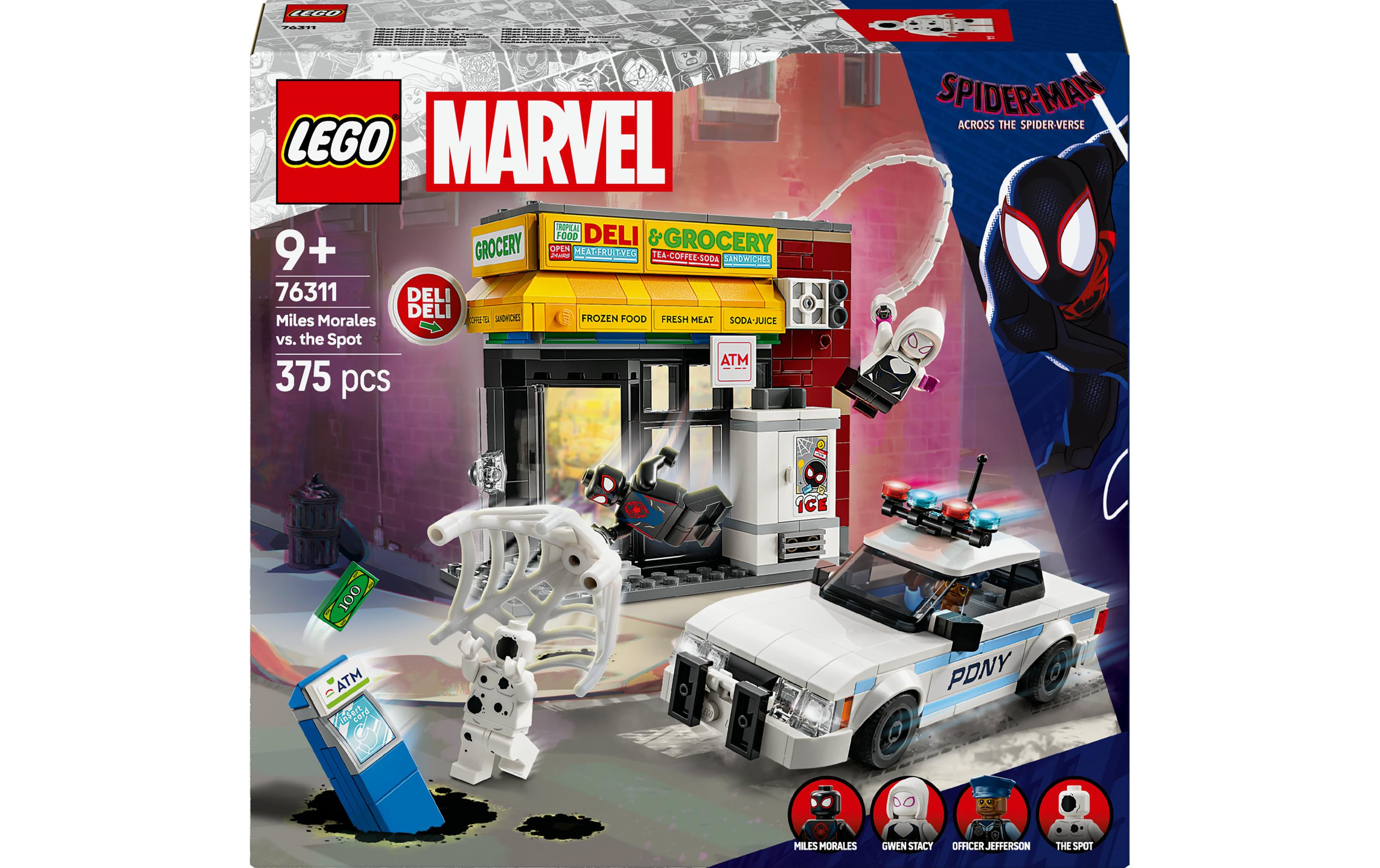 Marvel Spider-Verse: Miles Morales vs. Spot 76311Super Heroes Spielset