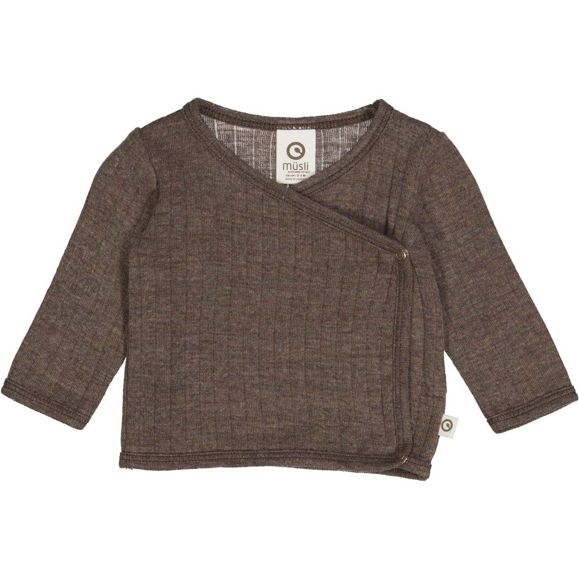Müsli| Kinder Babystrickjacke aus Merinowolle