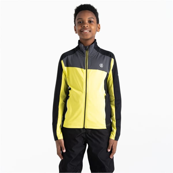 Veste polaire randonnée DARE 2B EMERGENT CORE STR YELLPLUM/BLK