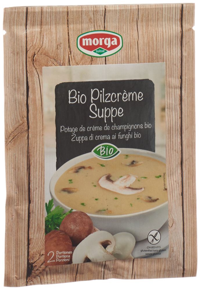 MORGA Pilzcreme Suppe Creme Bio 42 g