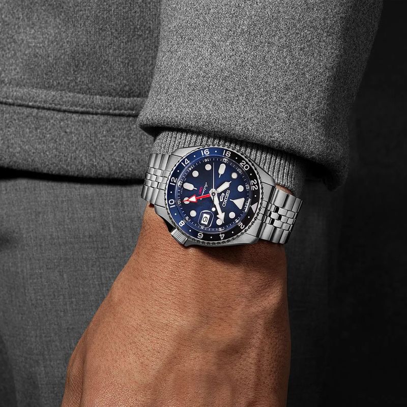 Seiko - SSK003K1 - Automaat - Blauw - Staal