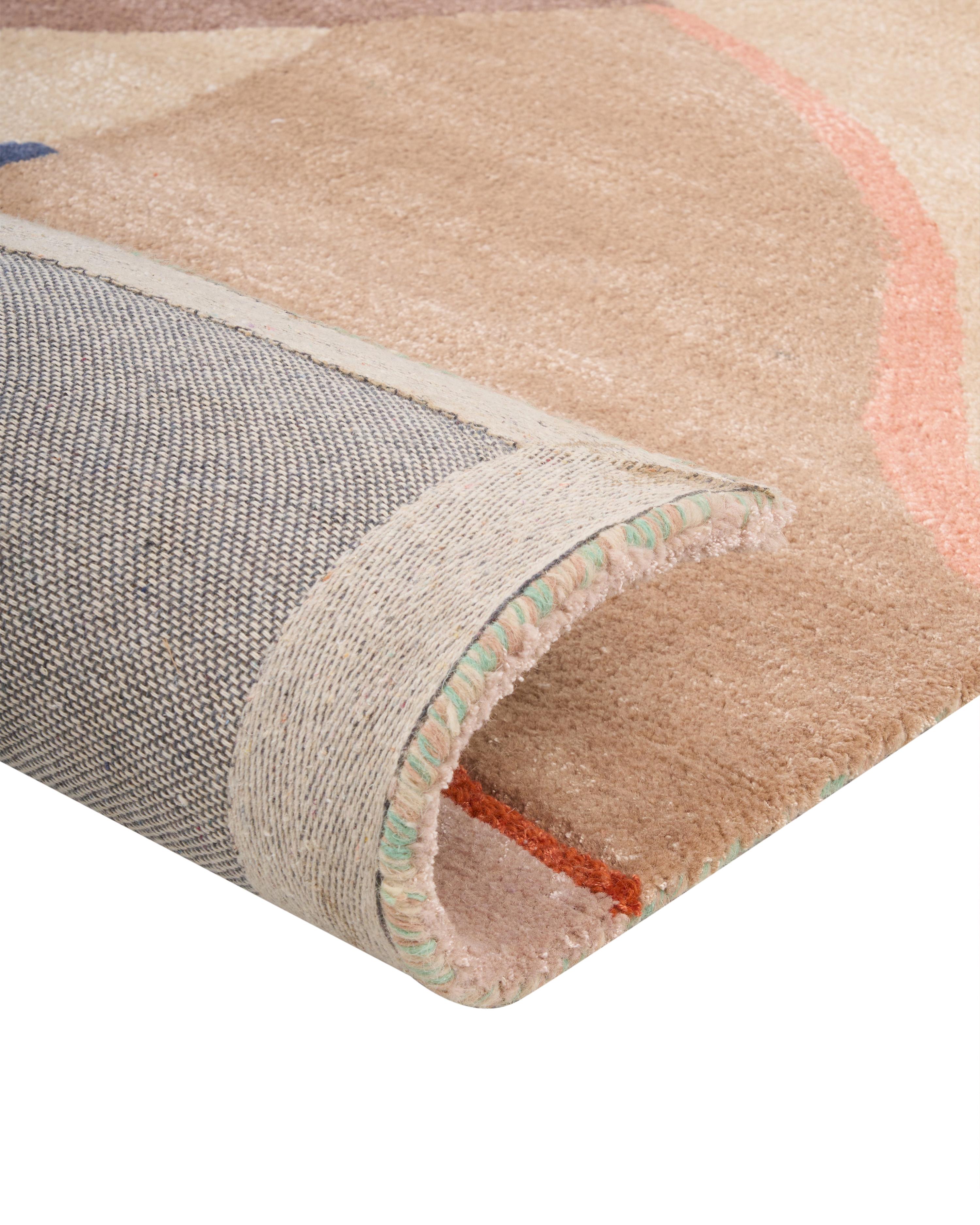 Vloerkleed ALMORA Meerkleurig 160 x 230 cm Viscose