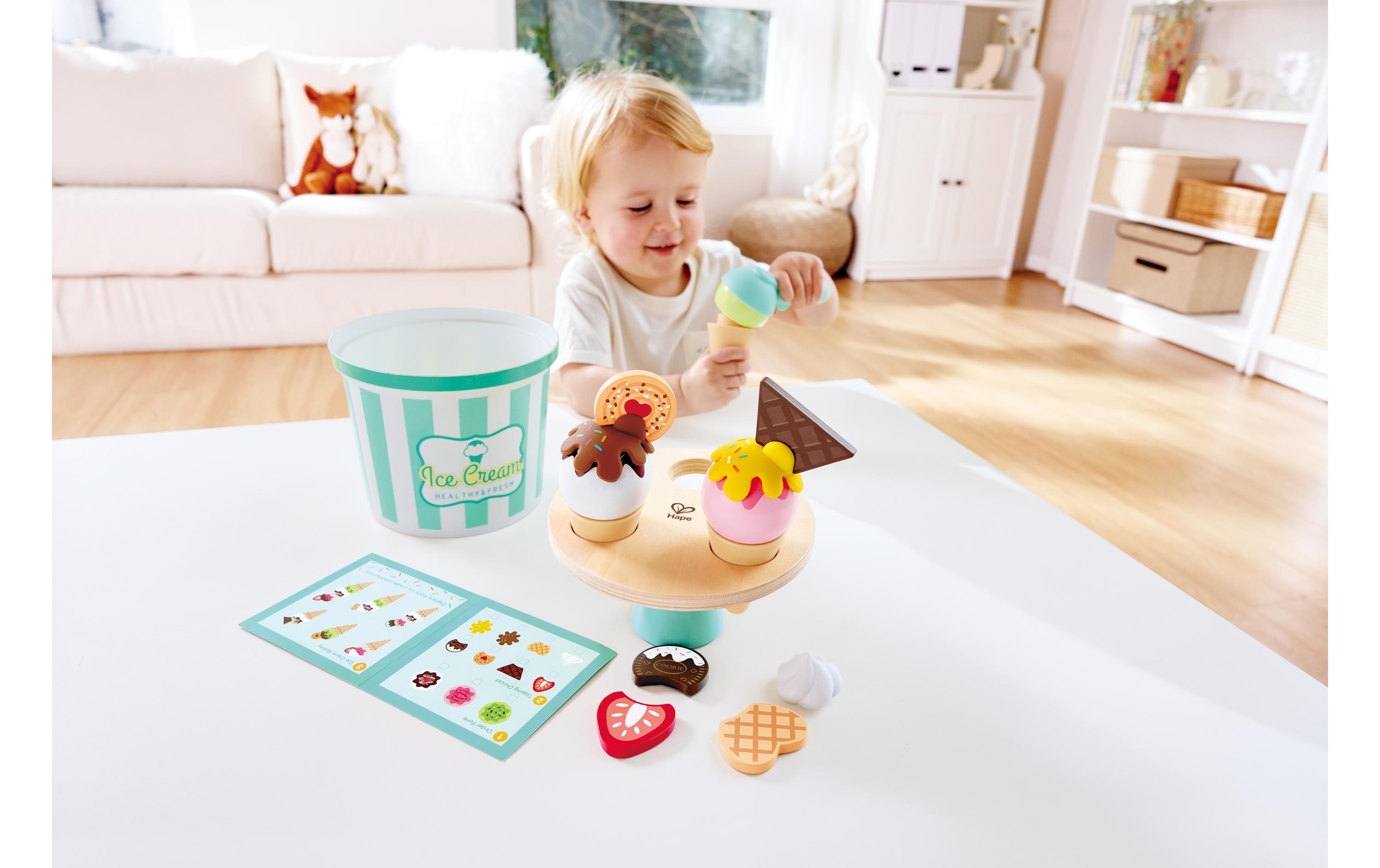 Eiscreme-SetEiscreme-Set bietet Kindern kreativen Spielspass