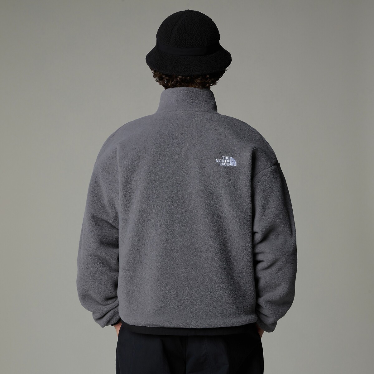 THE NORTH FACE<br>Suéter de lã reversível com gola alta e zíper Yumiori