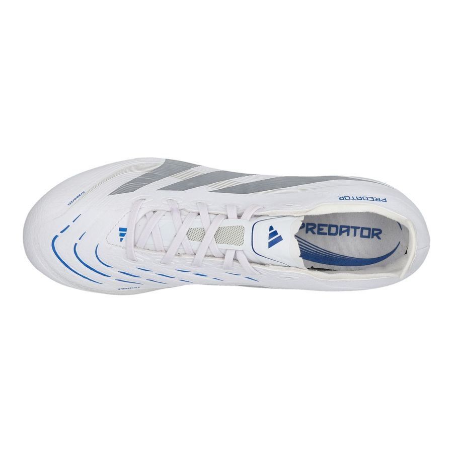 adidas Predator League FG/AG Polar Victory - Blanc/Argenté/Bleu