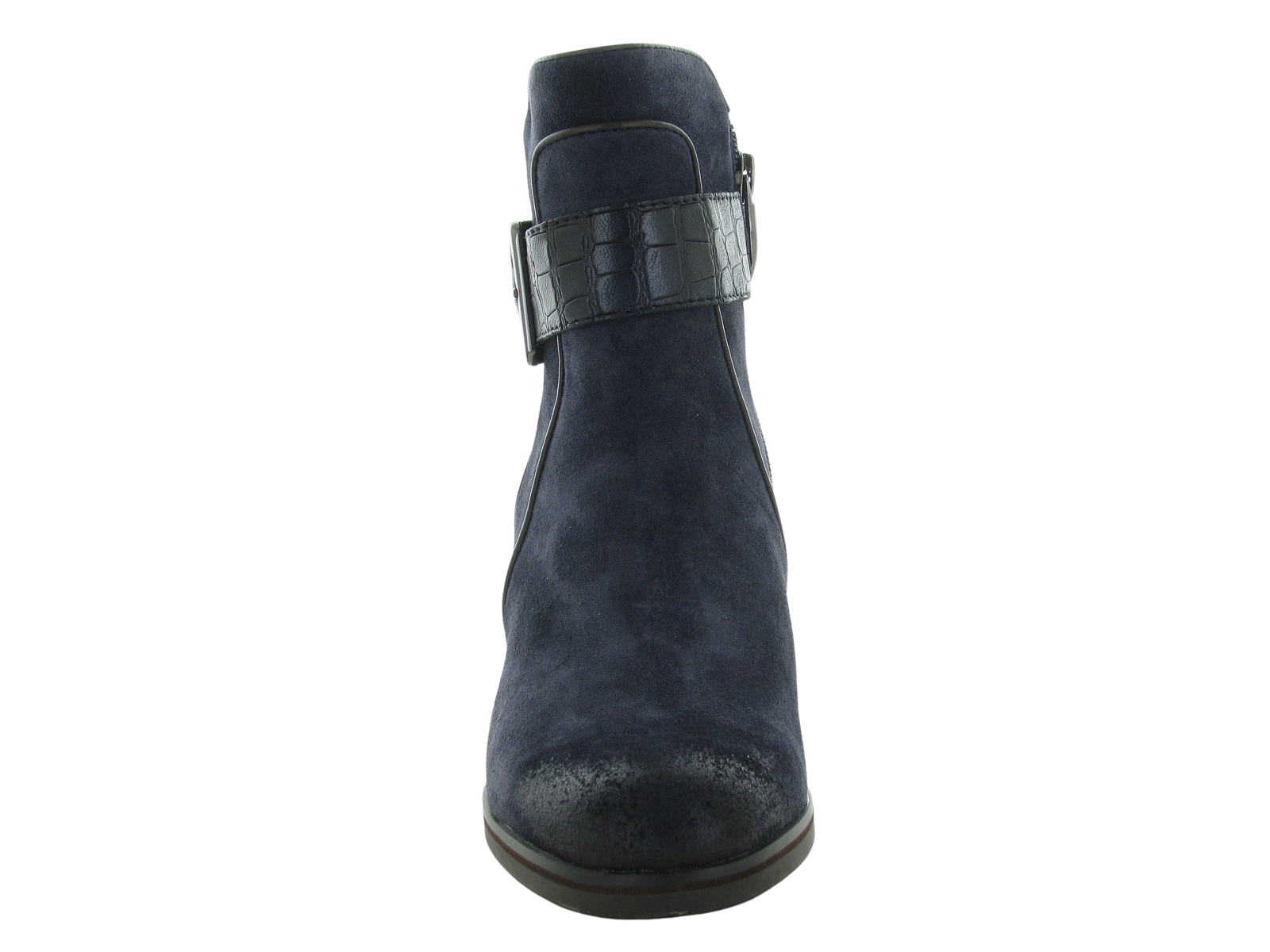 Regarde le ciel-ADRIA -33 Nubuck Velours Marine
