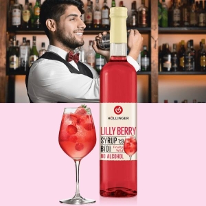Höllinger LillyBerry Cocktailsirup, 500 ml