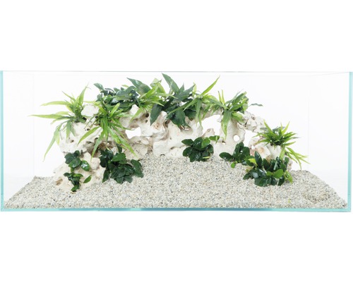 Aquariumdecoratieset aquadeco poreus gesteente voor 120 cm aquarium