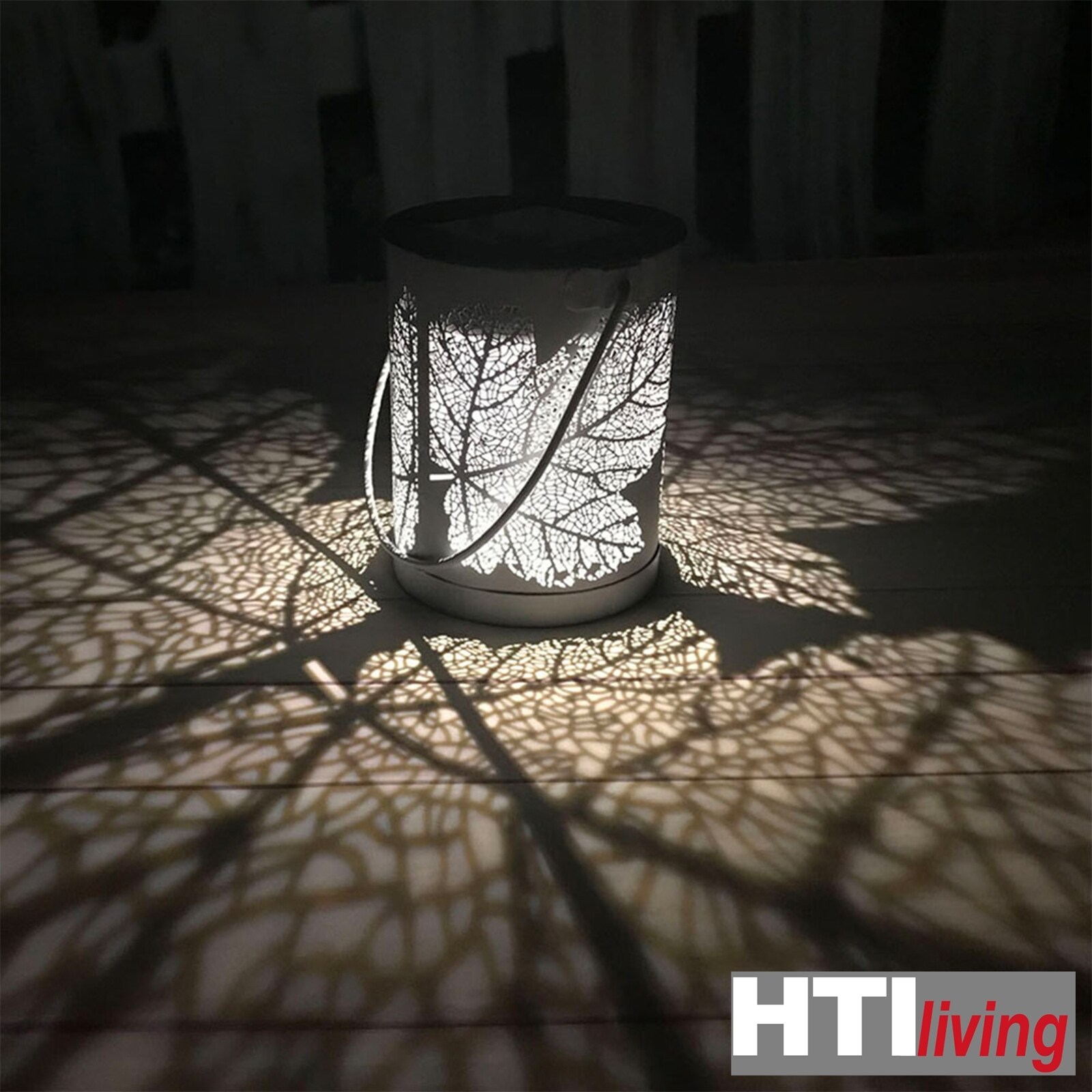 HTI-Living Solarlaterne Blatt Luna
