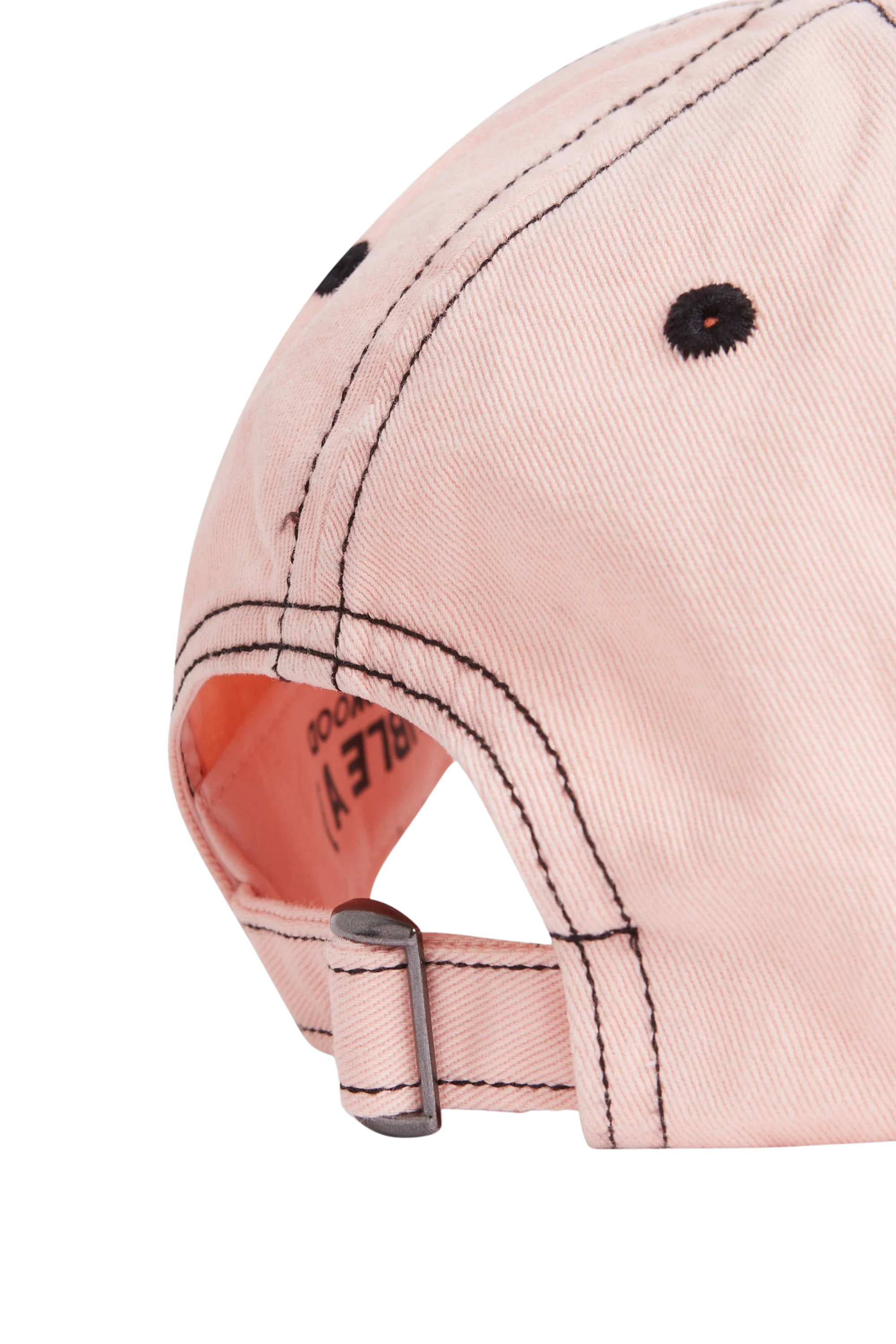Wood Wood  Eli Chrome Badge kasket - Pale Pink