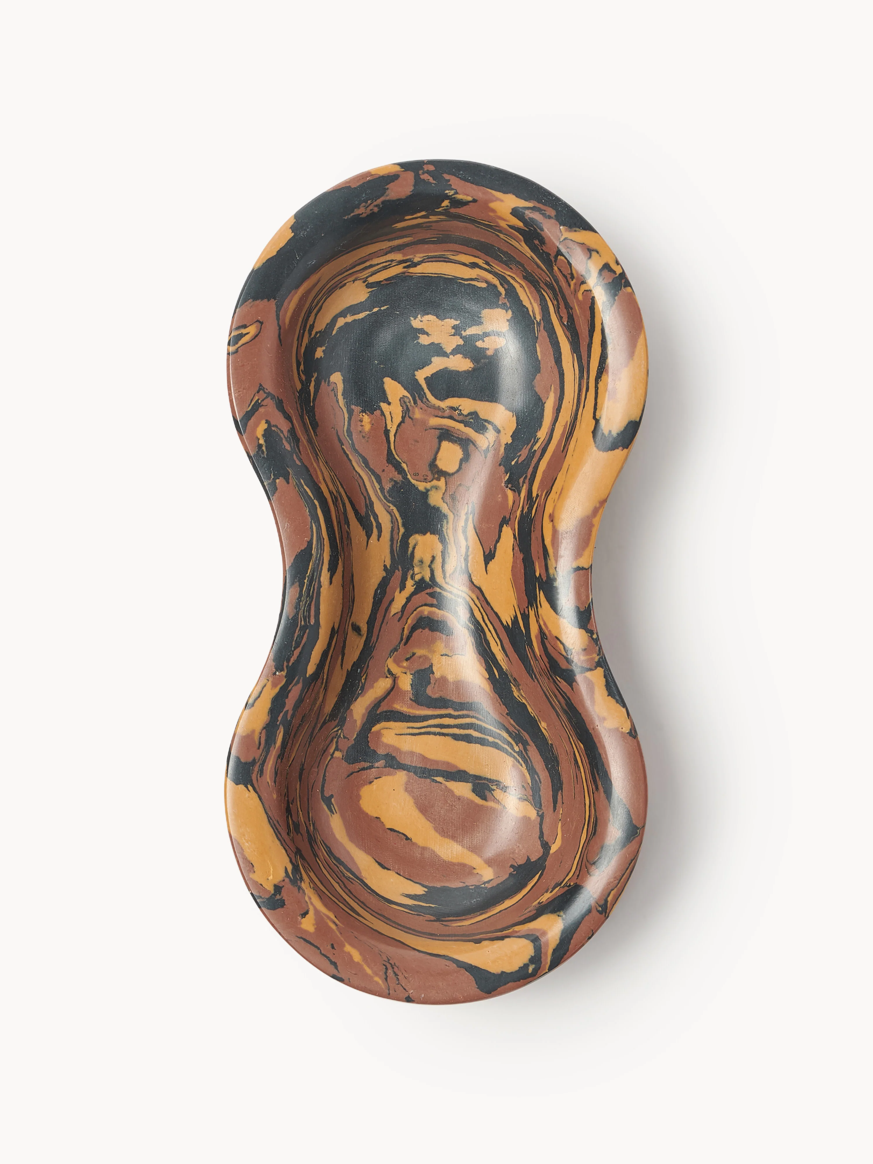 Decoratieve schalen Elara van kunstmarmer, 6-delig