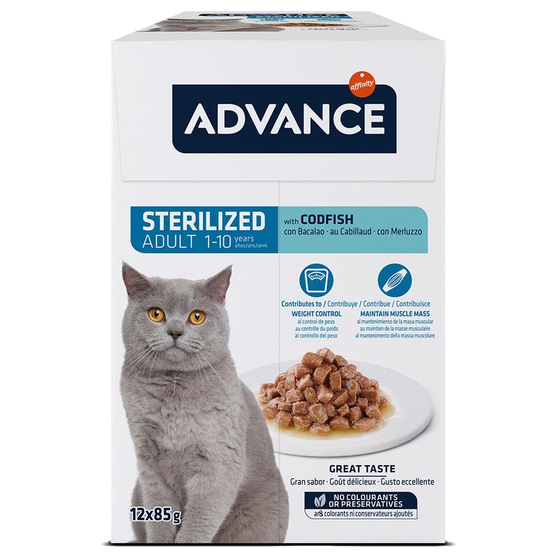 Advance Sterilized cabillaud