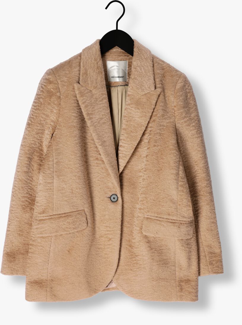 CO\\'COUTURE camel co'couture blazer fluffy oversize blazer
