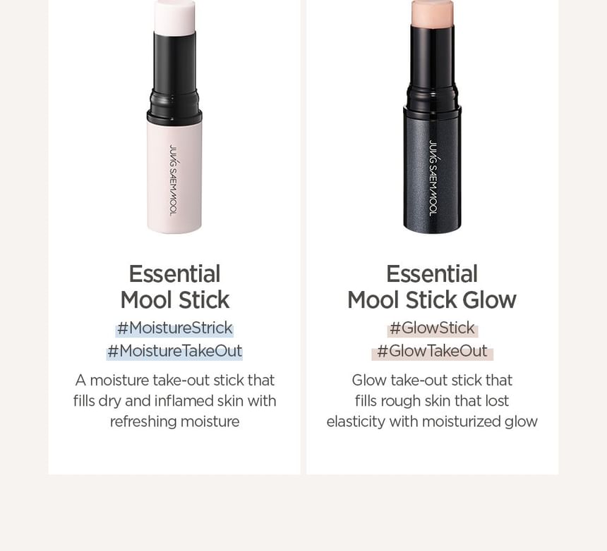 JUNG SAEM MOOL - Essentiële Mool Stick Glow