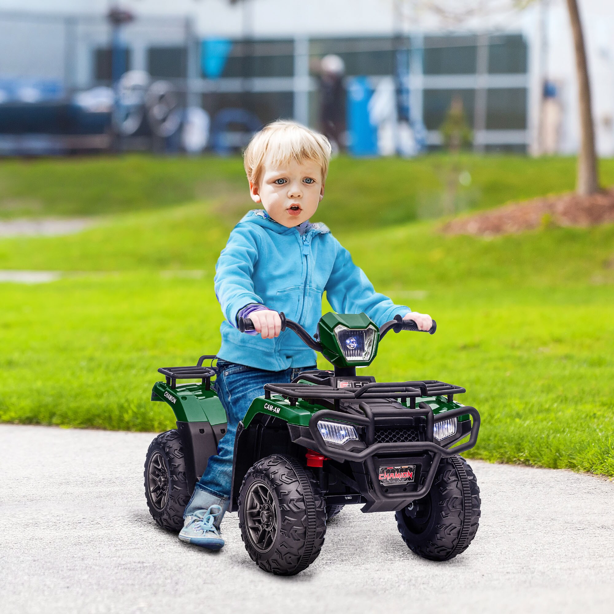 HOMCOM Kinderquad mit Soundeffekte 88L x 45B x 50H cm