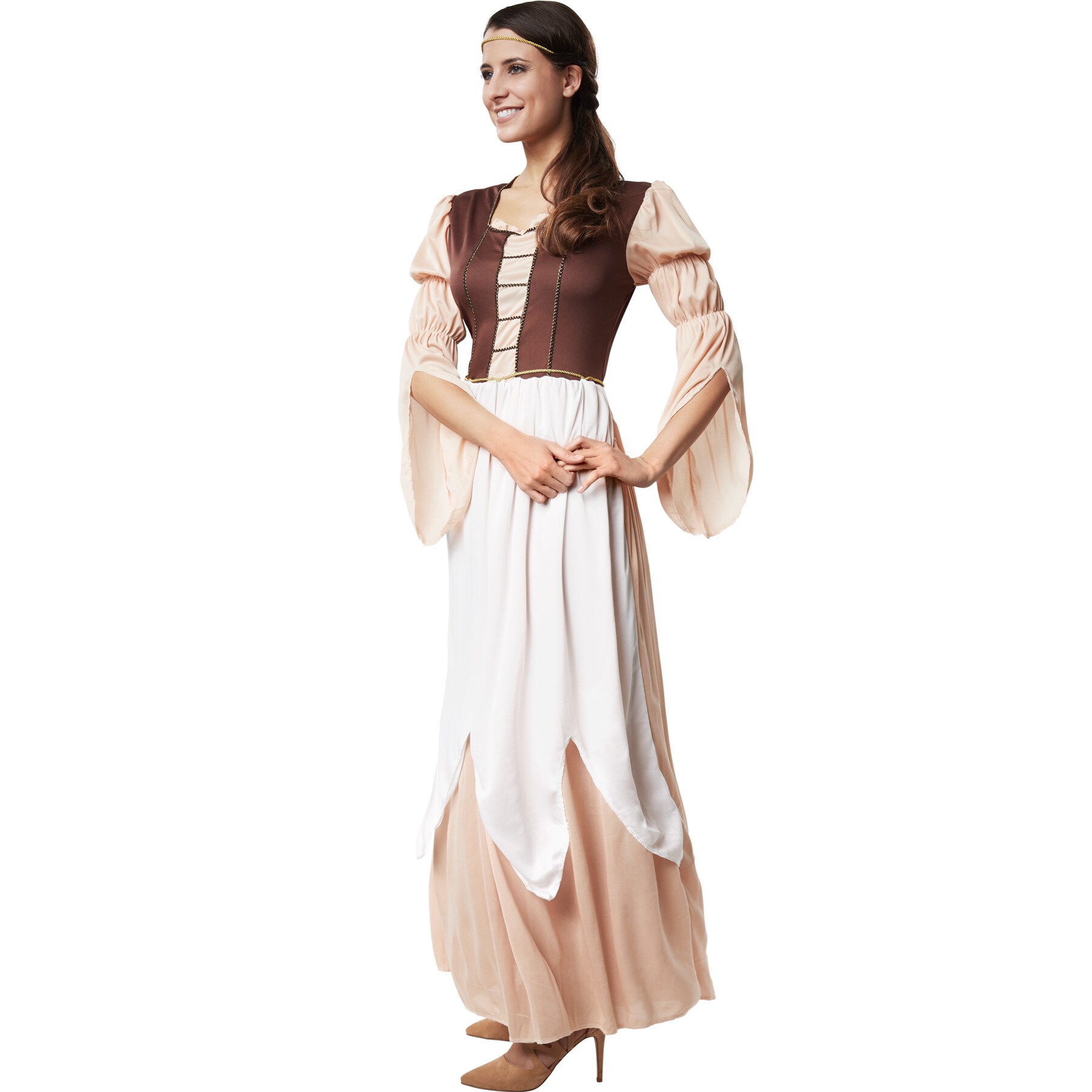 tectake® Frauenkostüm Schöne Müllerstochter
