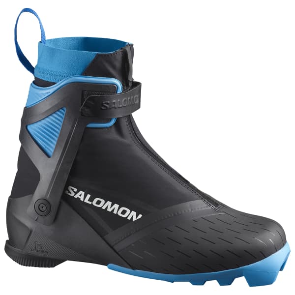 Chaussure ski de fond SALOMON S/MAX SKATE MV BLACK/PROCESS BLUE